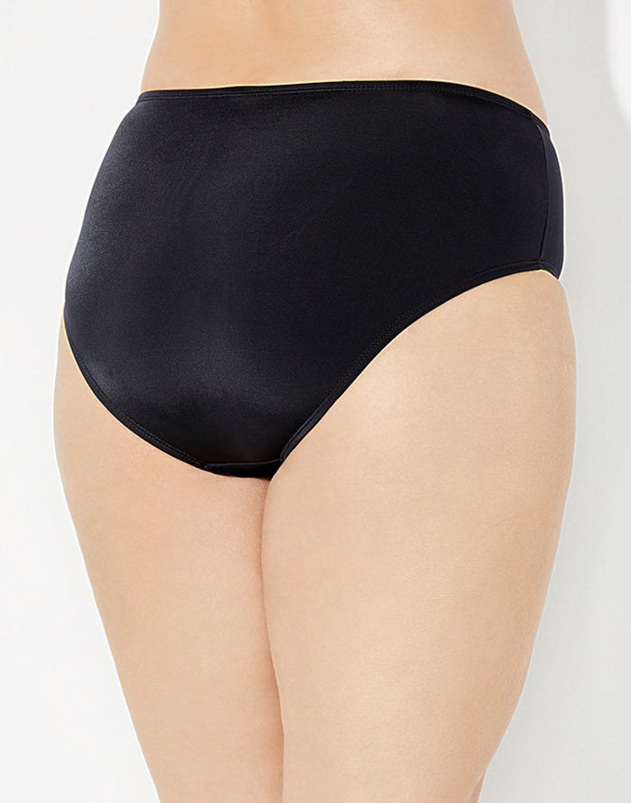 simiswim - Black Mid Waist Brief