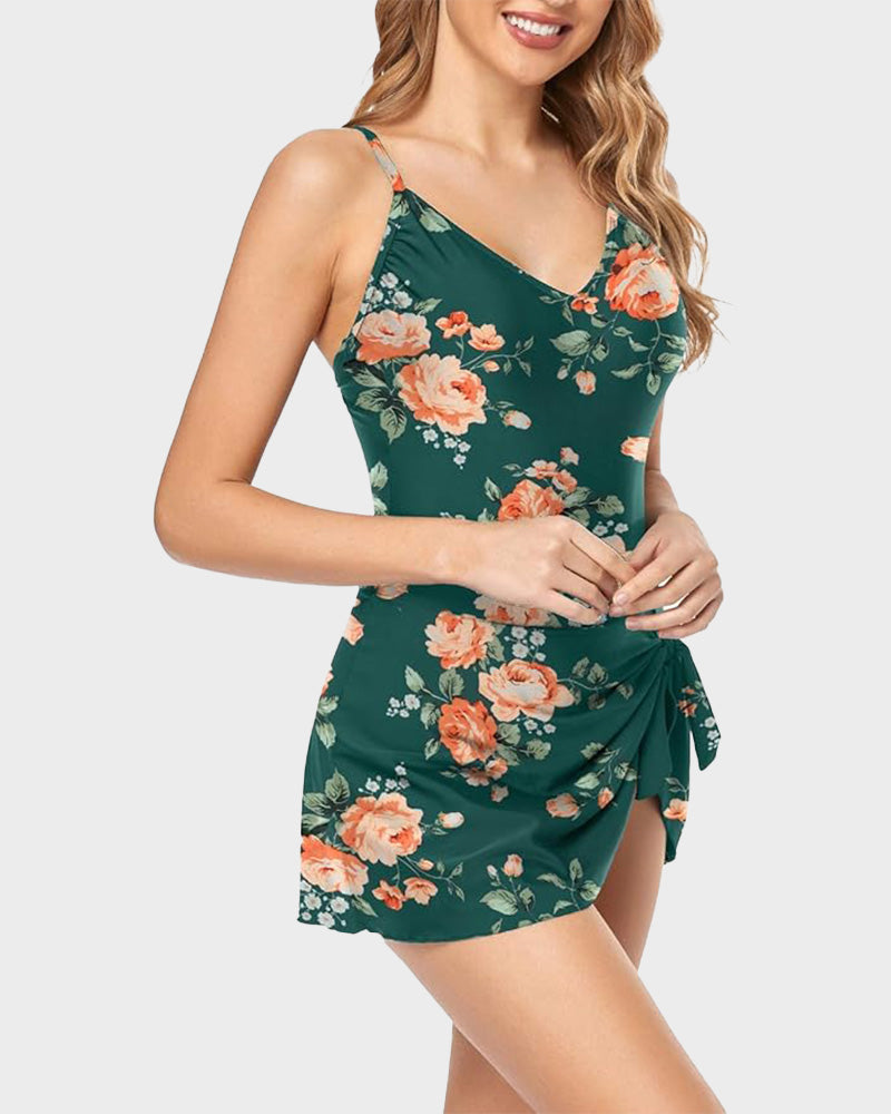 simiswim - Women's Tummy Control Slim Fit One Piece Swimsuit