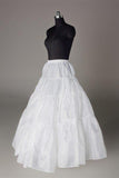 Wedding Petticoat Accessories White Floor Length Underskirt P001