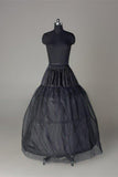 Long Wedding Petticoat Accessories Black Floor Length Underskirt