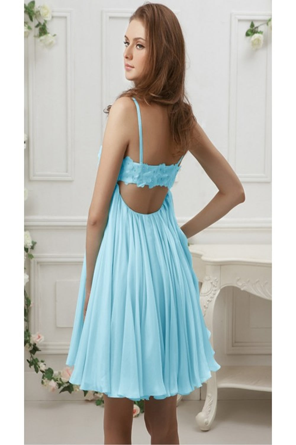 Chiffon Short Homecoming Dress Short Prom Dress