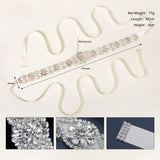 CHIC DIARY Diamond, Rhinestone, Pearl, Decorative Wedding Belt, Crystal Belt, Wedding Accessory B05