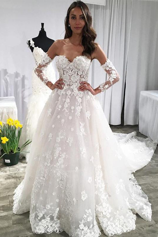 Fluffy wedding gown new arrivals