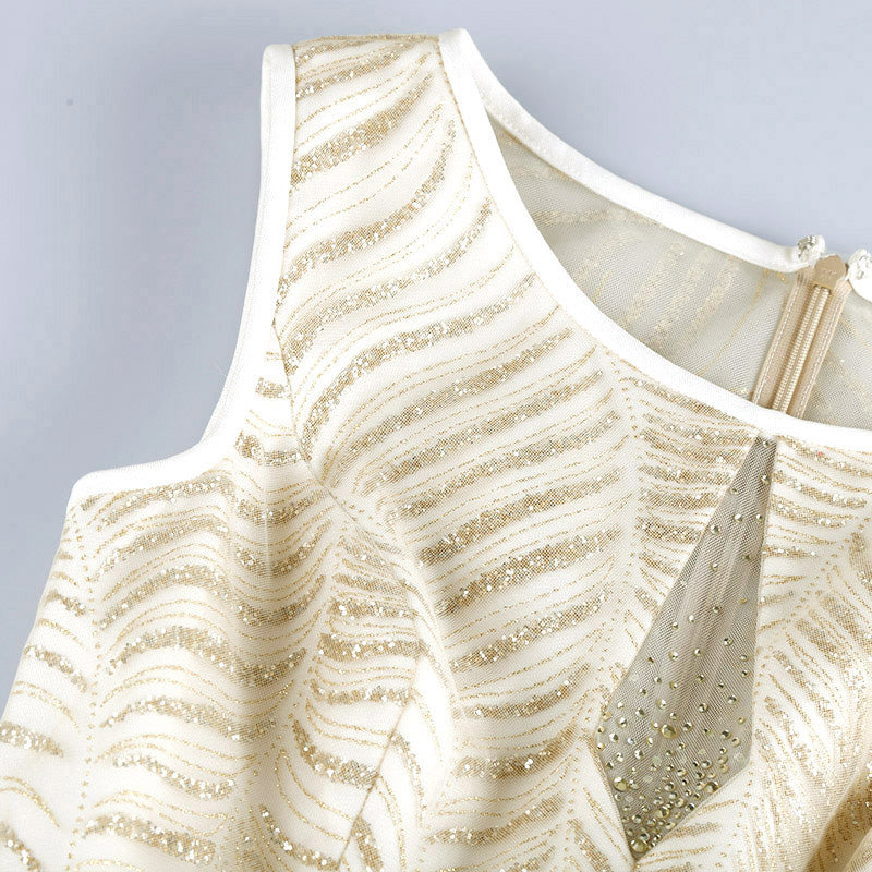 Gorgeous A Line Knee Length Homecoming Dresses with Rhinestones Princess Party Dresses N1982