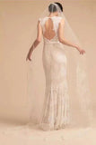 One Layer Tulle Bridal Veils with Lace Applique Edge, Ivory Wedding Veils with Comb 