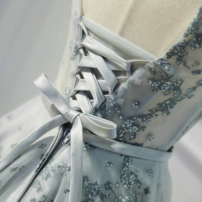 Cute A Line Sleeveless Appliqued Homecoming Dresses