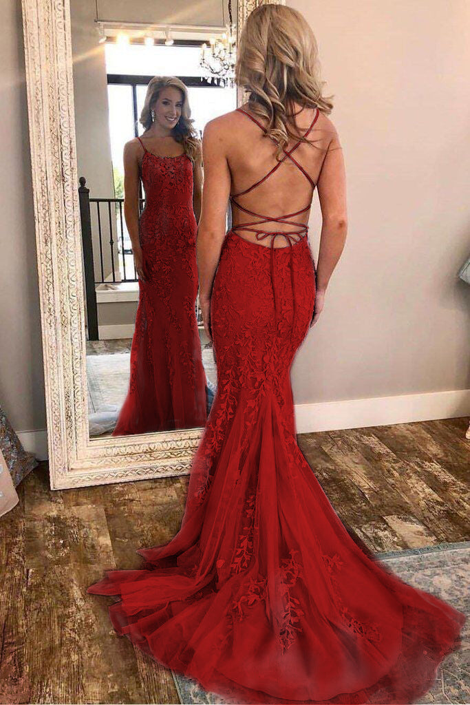 Flowy A Line Spaghetti Straps V-Neck Sleeveless Ombre Prom Dresses –  Simibridaldresses