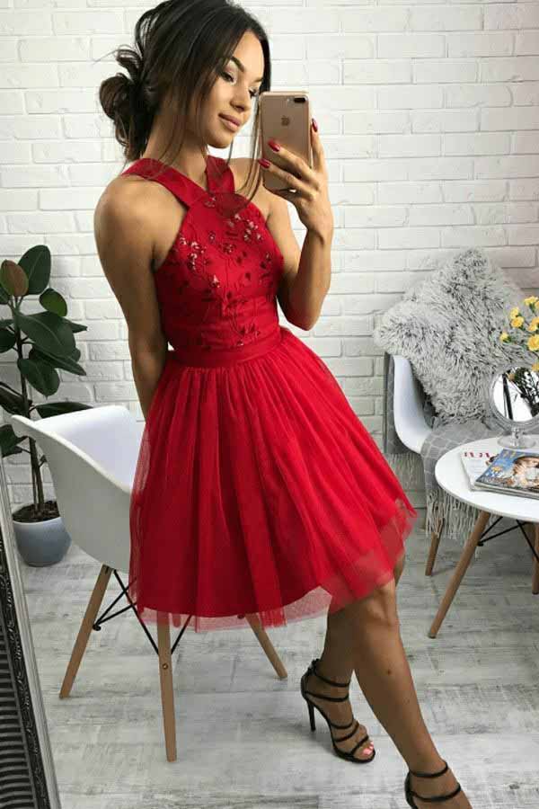 Pretty red dress 2025