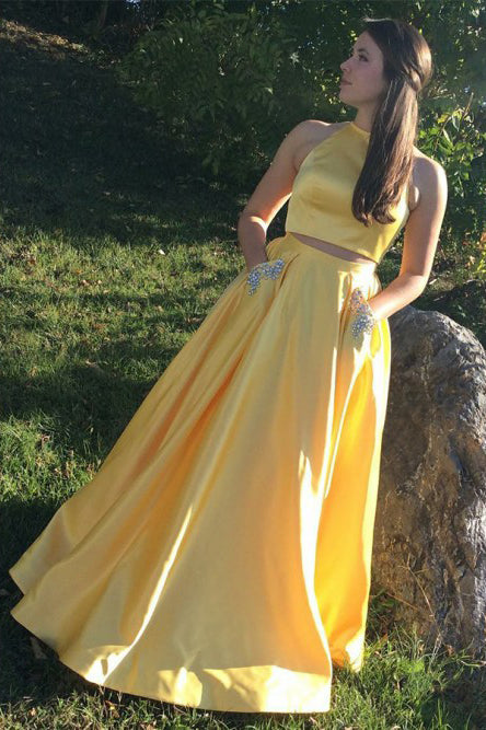 Yellow and silver prom dresses 2025