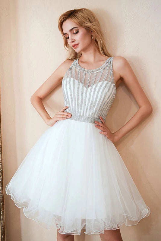 Short poofy 2025 homecoming dresses
