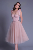 Pink Lovely Sweetheart Neckline Short Prom Dress Homecoming Dress N380