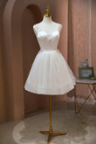A-line Gorgeous Homecoming Dress with Pearls LJ0550