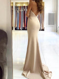 Sexy V-neck Mermaid Long Formal Evening Dresses N340