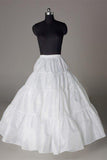 Fashion Wedding Petticoat Accessories White Floor Length Underskirt