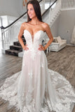 Charming Sweetheart Mermaid Tulle Lace Wedding Dress N043