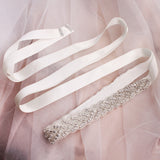 Rhinestone Decorative Wedding Belt Crystal Belt Wedding Accessory B06