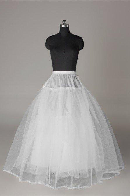 Floor Length Wedding Petticoat Accessories, Fashion Long Wedding Skirt