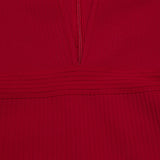 Elegant Burgundy V-Neck Long Sleeves Sheath Homecoming Dresses