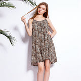 Newest Spring Summer Autumn Women Cotton Sleeveless Dresses