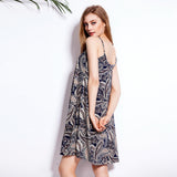 Newest Summer Women Stretch Cotton Summer Sleeveless Dresses