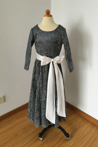 products/Charcoal_Grey_Lace_Floor-length_Flower_Girl_Dress_with_Ivory_Sash.jpg