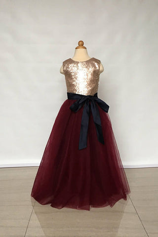 products/Matte_Champagne_Gold_Sequin_Burgundy_Tulle_Flower_Girl_Dress_2018_with_Black_Sash.jpg