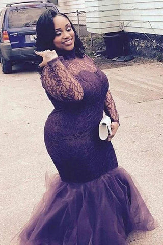 Trendy Plus Size Prom Dresses Custom Made Plus Size Prom Dress