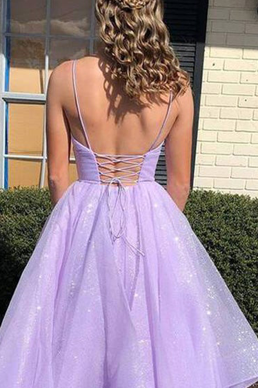 Pretty Shiny Spaghetti Straps Princess Dress Long Prom Dress Y0420