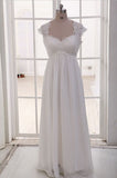 Empire See Through Sweetheart Maternity Bridal Wedding Gowns