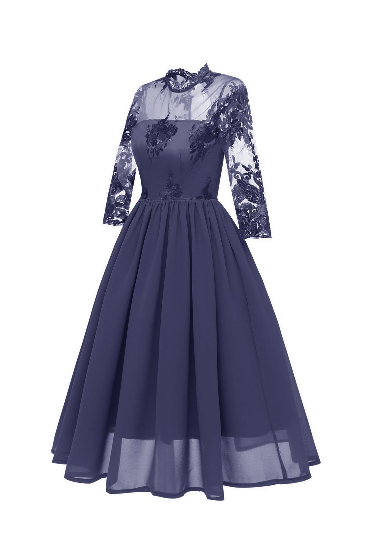 Embroidery Fashion Short Prom Dresses
