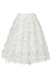 Halter Tassel Short A Line Prom Dresses
