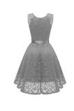 Sleeveless V-Neck Short Prom Dress