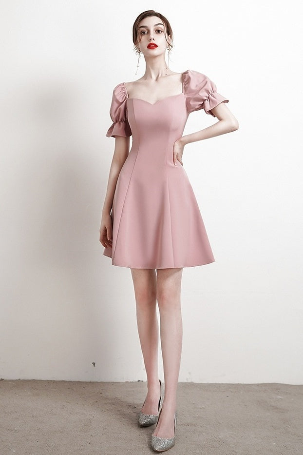 Soft Vintage Short Homecoming Dresses Style Party Dresses Y0004