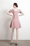 Soft Vintage Short Homecoming Dresses Style Party Dresses Y0004