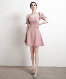 Soft Vintage Short Homecoming Dresses Style Party Dresses Y0004