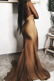 Newest Spaghetti Straps Sheath Long Backless Party Prom Dresses Y0067