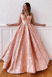 Amazing Spaghetti Straps Long Princess Prom Dress Princess Dress Y0087
