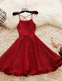 Spaghetti Straps Cute Short Homecoming Dresses Event Dresses Y0250