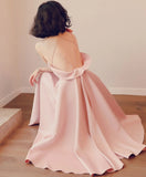 Charming Backless Tea Length Homecoming Dresses Cute Party Prom Dresses Y0256