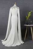 Long Sleeves   Scoop Neckline Beading Long Prom Dresses Y0383