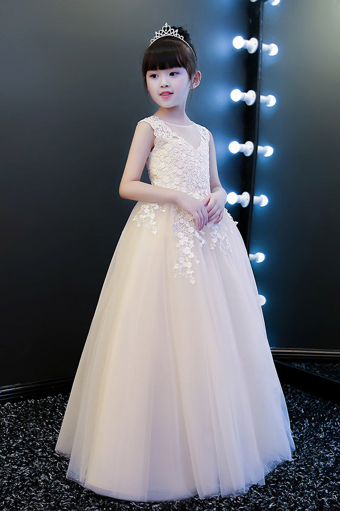 Lovely Princess Holiday Girl Dresses Flower Girl Dresses