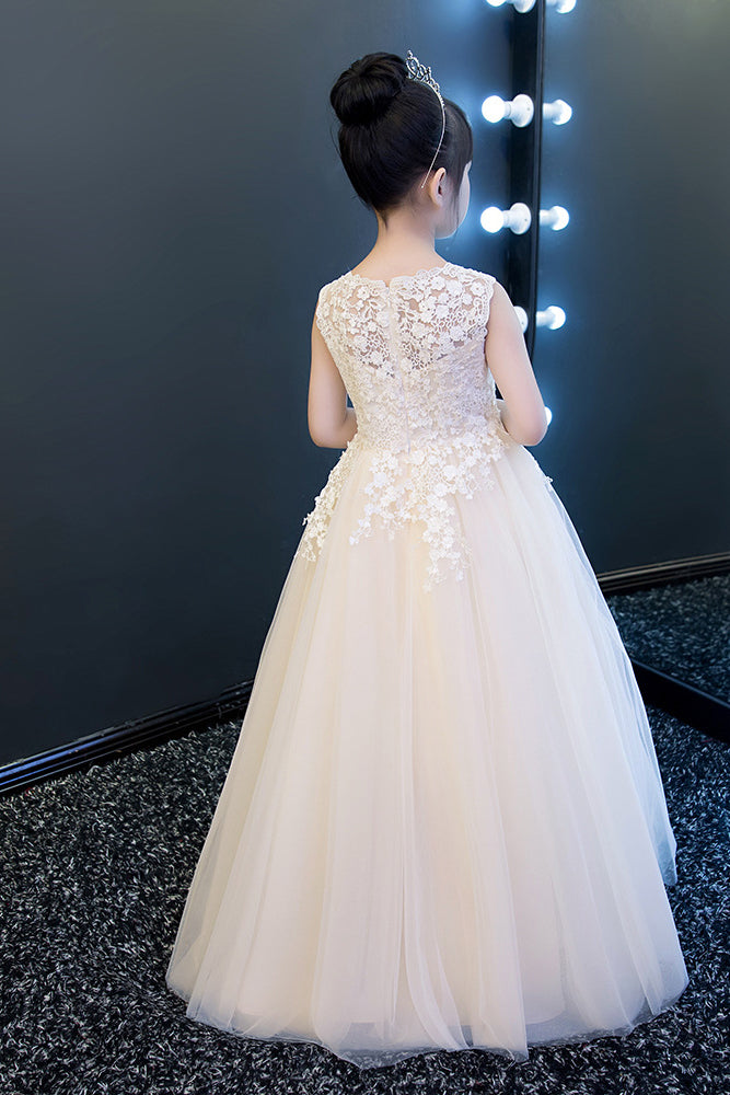Lovely Princess Holiday Girl Dresses Flower Girl Dresses