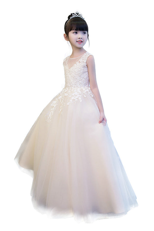 Lovely Princess Holiday Girl Dresses Flower Girl Dresses