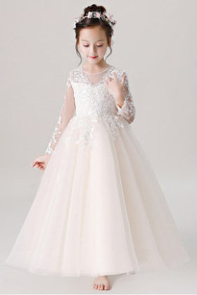 Lovely Princess Holiday Girl Dresses Flower Girl Dresses
