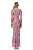 New Arrival Black And Silver Long Sleeves Mermaid Long Prom Dresses