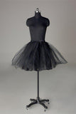 Fashion Short Wedding Dress Petticoat Accessories Black Short Underskirt 