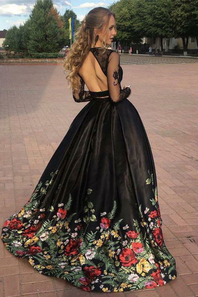 Gorgeous Champagne 2-Piece Tulle Long Prom Dress, Two-Piece Beaded Bodice  Evening Gown, Sheer Illusion Halter Prom Gowns · Queenparty · Online Store  Powered by Storenvy