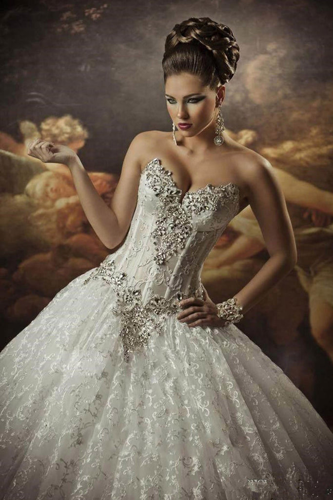 Off The Shoulder Ball Gown Wedding Dress | Kleinfeld Bridal