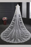 ElieHouse Women's Custom Made Sequins Sparkly Chapel Wedding Bridal Veil+Comb,V005