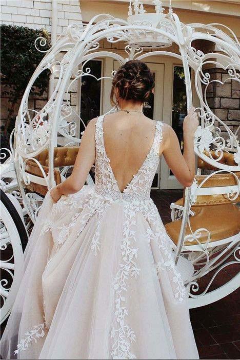 Princess A Line Tulle Long Prom Dresses with Appliques Wedding Dresses Hot Sell Prom Gown N1236